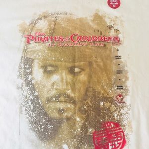 NWT DISNEY PIRATES OF THE CARIBBEAN LADIES SHIRT.